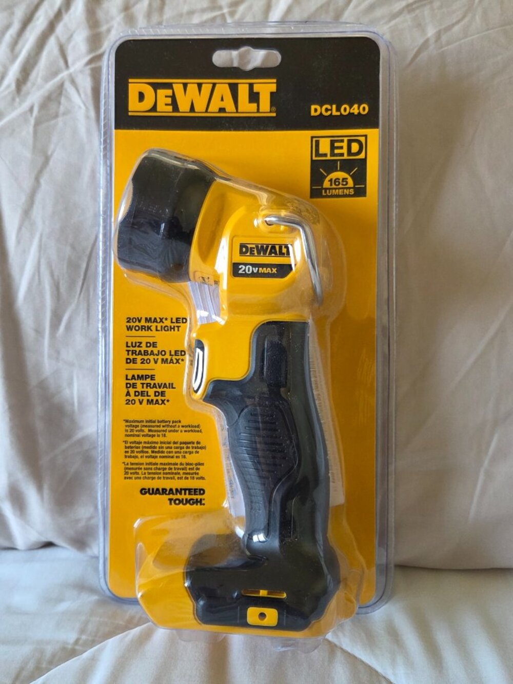 DEWALT 20V MAX LED Work Light - NEW
